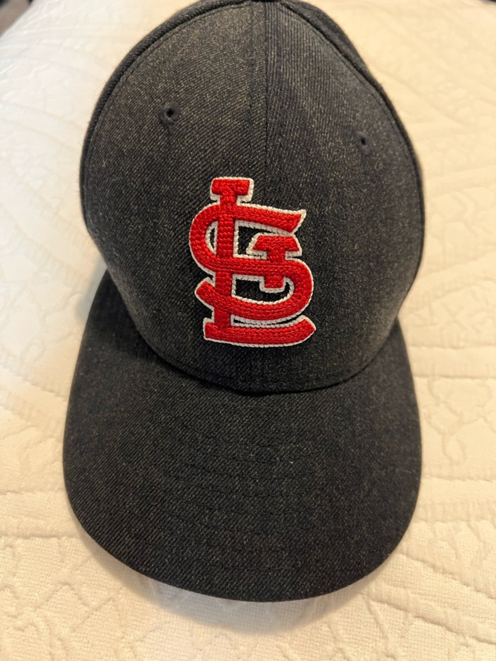 St. Louis Cardinals Denim Baseball Cap with Red Logo